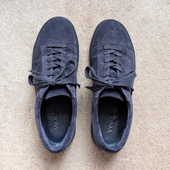 Vince Afton Suede Sneakers in Deep Blue (Size: 6) - Picture 1 of 6